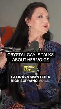 miss crystal gayle talks about how she found her voice. full conversation wednesday 7.22