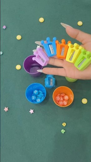 Cute colors 🍭🟡🍏🔴🧡🎾#foryou #viralvideo #colors