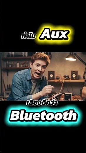 Why does connecting via Aux sound better than Bluetooth? #minibluetoothamplifier #diybluetoothspe...