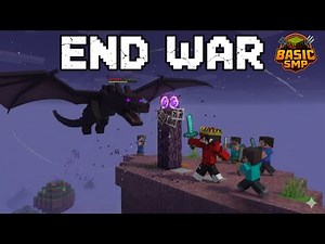 🔥 The Final End War in Public SMP | Epic Minecraft Battle LIVE |