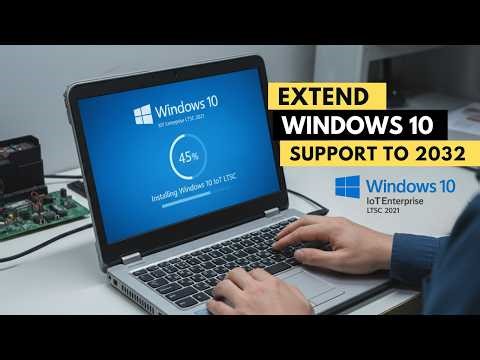Extend Windows 10 Support to 2032 | Upgrade to Windows 10 LTSC (No Data Loss)