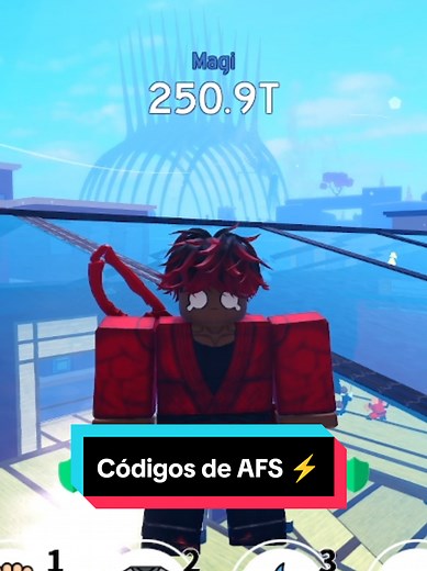 Nuevos códigos en AFS para Roblox 2023