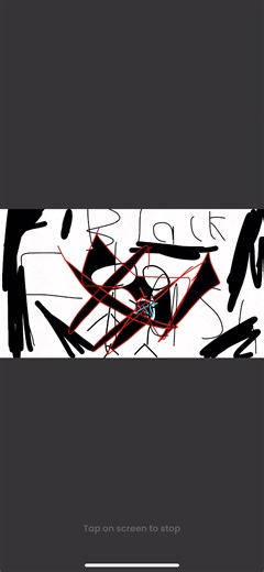 Black flash animation small detailed