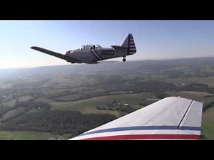 Fly along as vintage aircraft take to the Pennsylvania skies