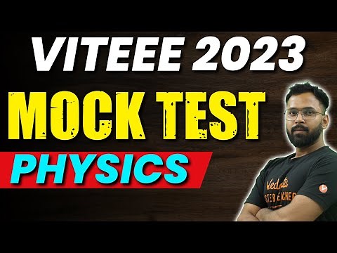 VITEEE 2023: Full Syllabus Physics Mock Test | Anupam sir ‪@VedantuMath‬