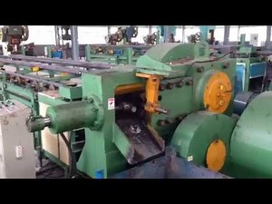 Forging bar cutting machine