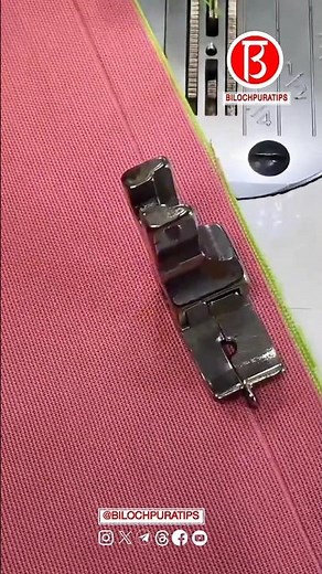 Sewing Tools And Tutorial New recessed presser foot