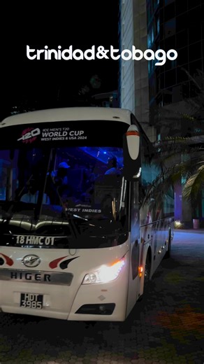Welcoming to home team Windies Cricket to Trinidad and Tobago as they gear up for the ICC T20 World Cup! 🏏 #WestIndies #T20WorldCup #TrinidadAndTobago #OutOfThisWorld | Visit Trinidad