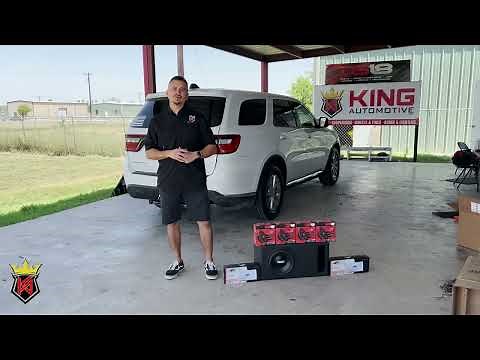 Dodge Durango Audio Upgrade