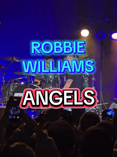 Robbie Williams sings Angels at Liverpool's Olympia he is accompanied by Guy Chambers. the boy has done good since he left take that. to be fair he sung every song except this one 😄 enjoy. @Robbie Williams #angels #takethat #robbiewilliams #live #goodvibes