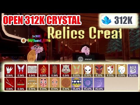Demon Soul Simulator - Open 312K Crystal Get Relics