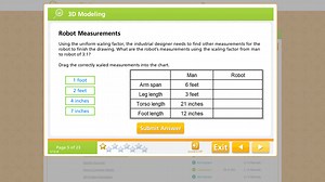 3D ModelingRobot MeasurementsUsing the uniform scaling facto... | Filo