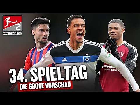 2. Liga – Saisonfinale! Die große Vorschau: Last-Minute-Aufstieg HSV? Wer muss in die Relegation?