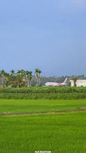 2.7M views · 6.8K reactions | പാടത്താണ് flight ഇറങ്ങുന്നത് എന്നു...