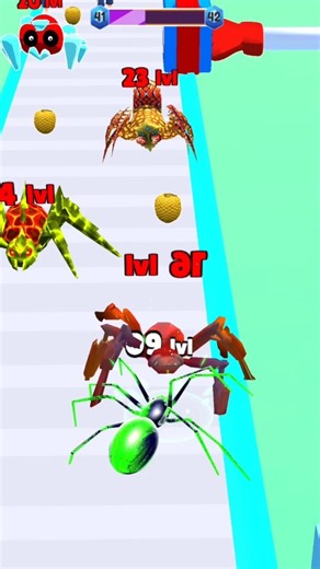 Monster SPIDER vs RANDOM SPIDER #gaming #youtubeshorts