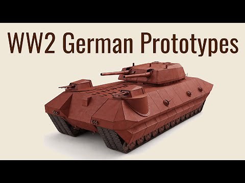 WW2 German Prototype Tanks