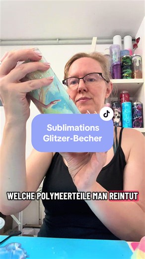 ENDLICH darf ich sie euch zeigen 🥰! Meine doppelwandigen Sublimationsbecher sind da. Natürlich habe ich sie gleich ausgetest. Das Prinzip ist wie bei allen Glitzebechern, man muss nur den Becher ordentlich innen verleimen. Wie findet ihr meine Blumenfee? #fyp #fy #sublimation #snowglobetumbler #lava