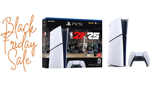 PlayStation 5 Slim NBA 2K25 Bundle available under $375 on Black Friday 2024