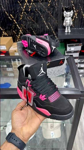 Nike Air Jordan 4 Retro "Pink Thunder" 💕💓 #shorts