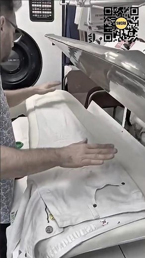 Inside an Industrial Steam Ironing Machine in Action #9work