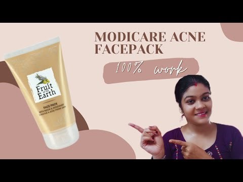 Modicare ACNE FACEPACK/100% result 🤯/ব্রণ ফেসপ্যাক/Modicare Health।।