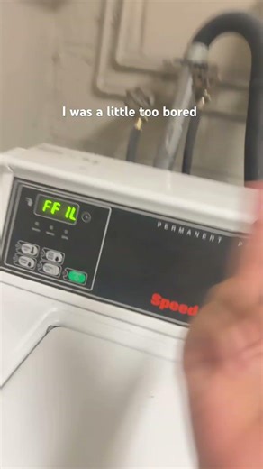 Speed queen comercial washer hack