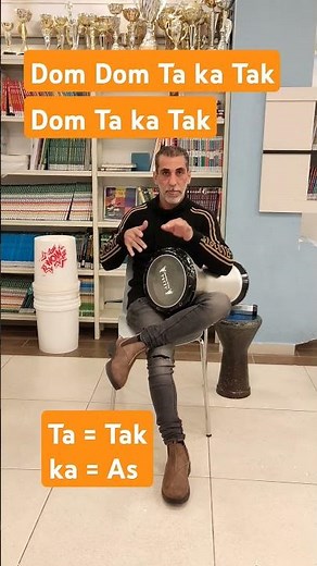 Learn darboka with loai - how to play Arabic rhythm #darbukalesson #darboka #rhythm #percussion