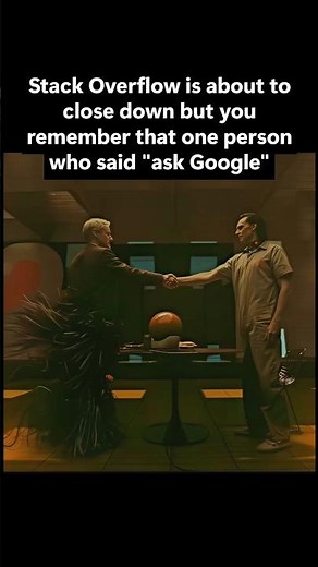 is this THE END of Stack Overflow?👀 #stackoverflow #stack #facts