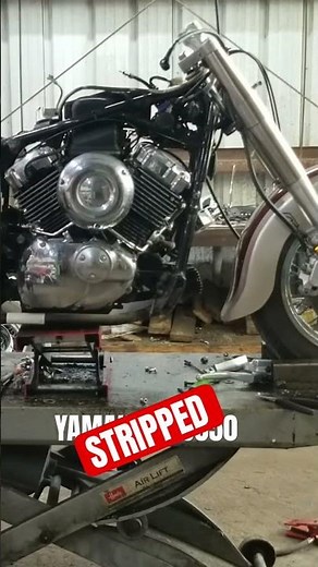 20 Year Old Yamaha XVS650 torn apart