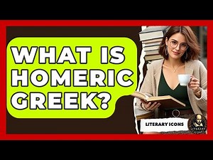 What Is Homeric Greek? - Literary Icons