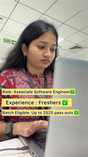 Nikhitha🫅 on Instagram: "Accenture Hiring Alert! Check out the link in my bio for more details. Job Description: ASE- Associate Software Engineer Batch Eligible - Up to 2025 pass outs. Management Level - 12 Eligibility: 1.Any year of pass out until 2025 2.Highest Qualification: B.E./B.Tech: All Branches; M.E./M.Tech: All Branches; MSc: All Branches; MCA; Integrated Dual Degree Program: BE + ME; BTech + MTech; BE/BTech + MS 3.Only Full-time Education (Part-time, distance education & diploma are 
