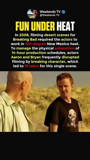 The Breaking Bad Scene That Took 19 Takes #shorts