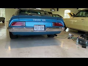 1972 Trans Am Walk Around Cold Start