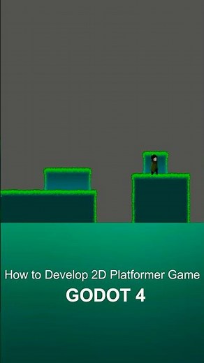 How to make 2d platform game using Godot 4 #coding #gdevelop #godotengine #gamemaker