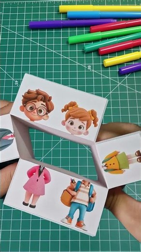⚠️⛔️PaperArt👦💁‍♂️ #art #drawing #papercraft #paper #diy #craft #handmade #viral #shorts