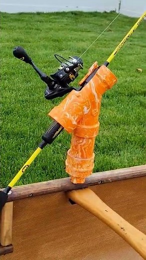 DIY PVC Fishing Rod Holder!