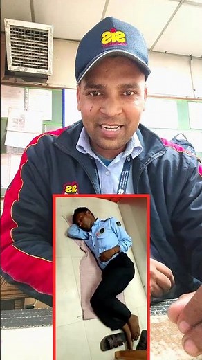 See how an ATM Security Guard performs his duties, my friend Gautam #hilllight #atmsecurityjob #jobs