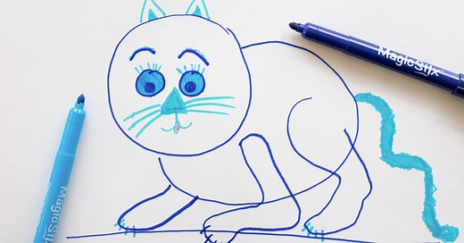 A Back-and-Forth Drawing Game for Kids