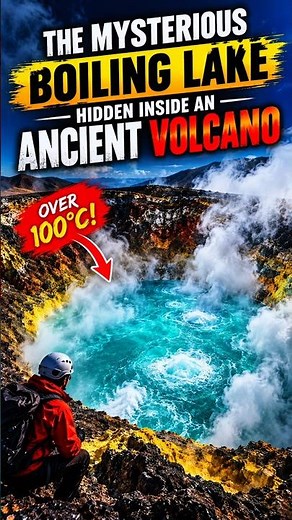 This Lake Is Literally Boiling! The Hidden Volcano Lake in Dominica 🔥