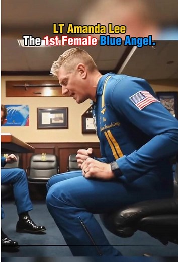 LT Amanda Lee - The 1st Female Blue Angel #blueangels #fighterjet #usnavy #fighter #usa🇺🇸