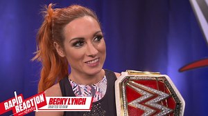 1.5K reactions · 96 shares | It's only fitting that THE MAN Becky Lynch was the very FIRST pick in the WWE Draft tonight! | WWE | Facebook