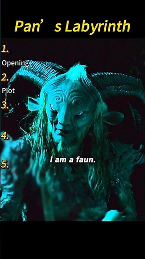 Pan’s Labyrinth (2006) | Ofelia’s Fateful First Meeting With The Ancient Faun 🌑✨