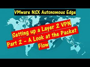 VMware NSX Autonomous Edge. How to setup a Layer 2 VPN. Part 2 - A Look at the Packet Flow