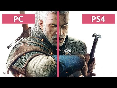The Witcher 3: Wild Hunt – PC Ultra vs. PS4 Graphics Comparison Pre Day-One Patch [60fps][FullHD]