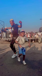 With the bundle of joy🔥🔥 Uhm kids make me happy #dancelikelimpopoboy | Limpopo boy-bujwa