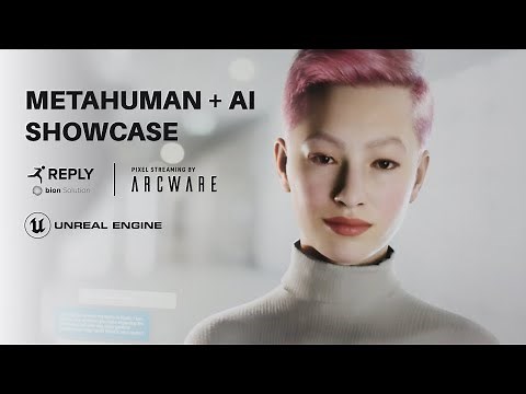 AI with Metahuman | Reply | 3D Streaming by Arcware
