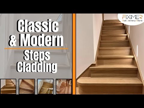 Oak Steps Cladding| Comparing Classic & Modern Treads