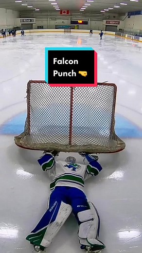 Field Hockey Goalie's Epic Falcon Punch Save