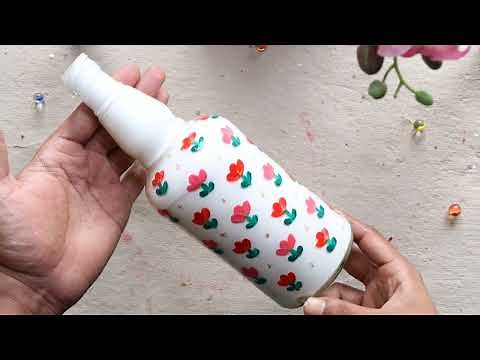 How to Turn Glass Bottles into Beautiful Decor🥂DIY Glass Bottle Painting & Decoration Ideas at Home