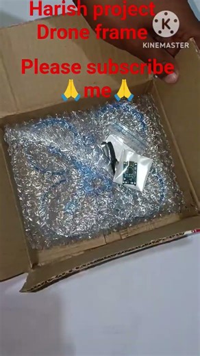 Harish project drone frame and other parts #unboxing #diy